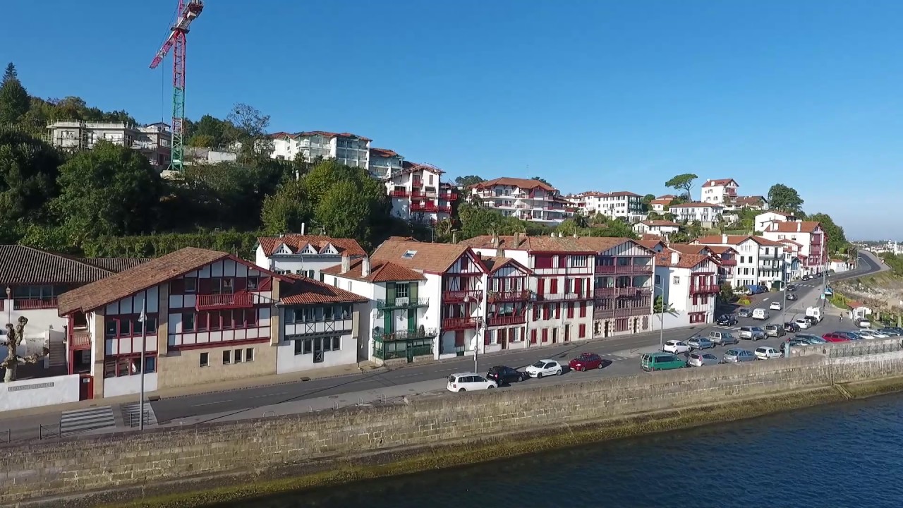 La Rhune, St Jean de Luz,Ciboure,Socoa vu du ciel  (JPBarthe)