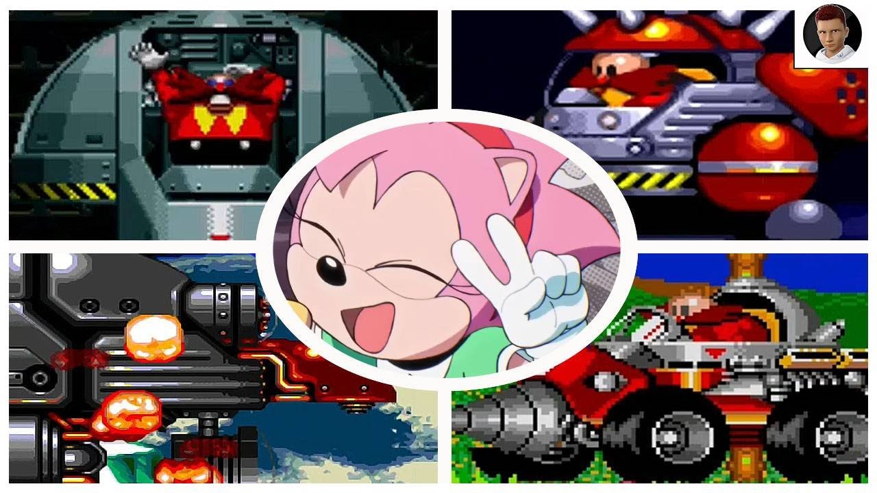 Sonic Origins Plus - All Bosses as Amy Rose (NO DAMAGE)