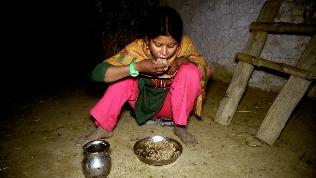 dharme brother's family dinner || rural Nepal || life in the village ||@junglefamily