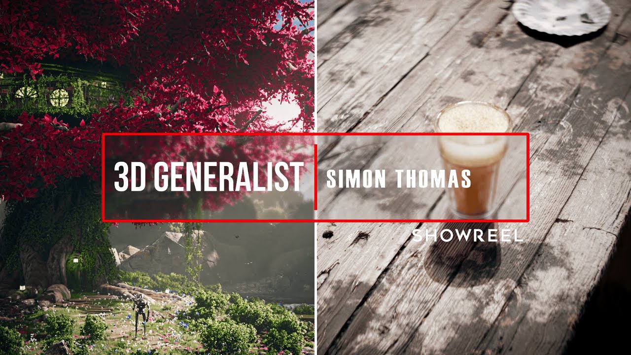 3D Generalist Showreel - Simon Thomas