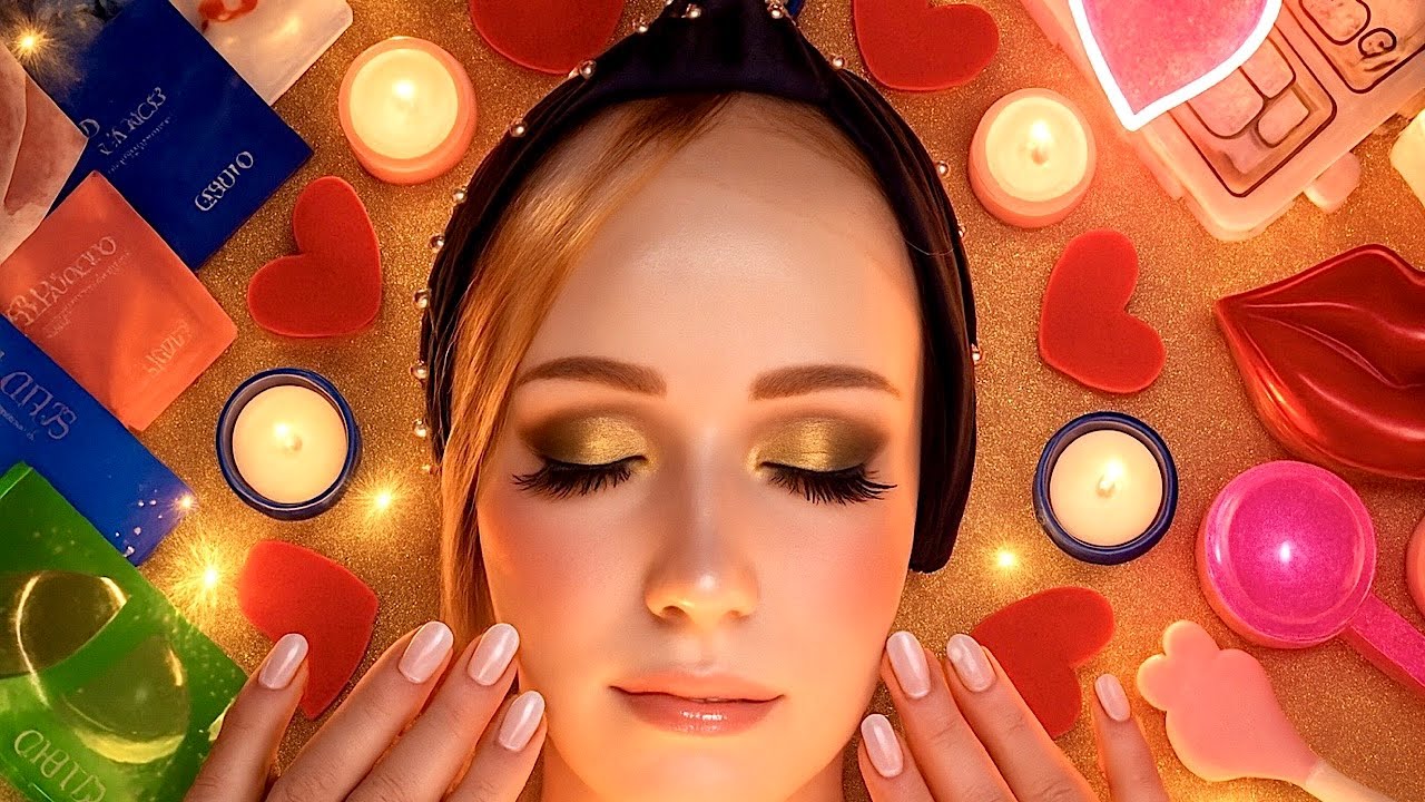 ASMR Relaxing Facial & Makeup Removal on Mannequin 🧖‍♀️ (No Talking)