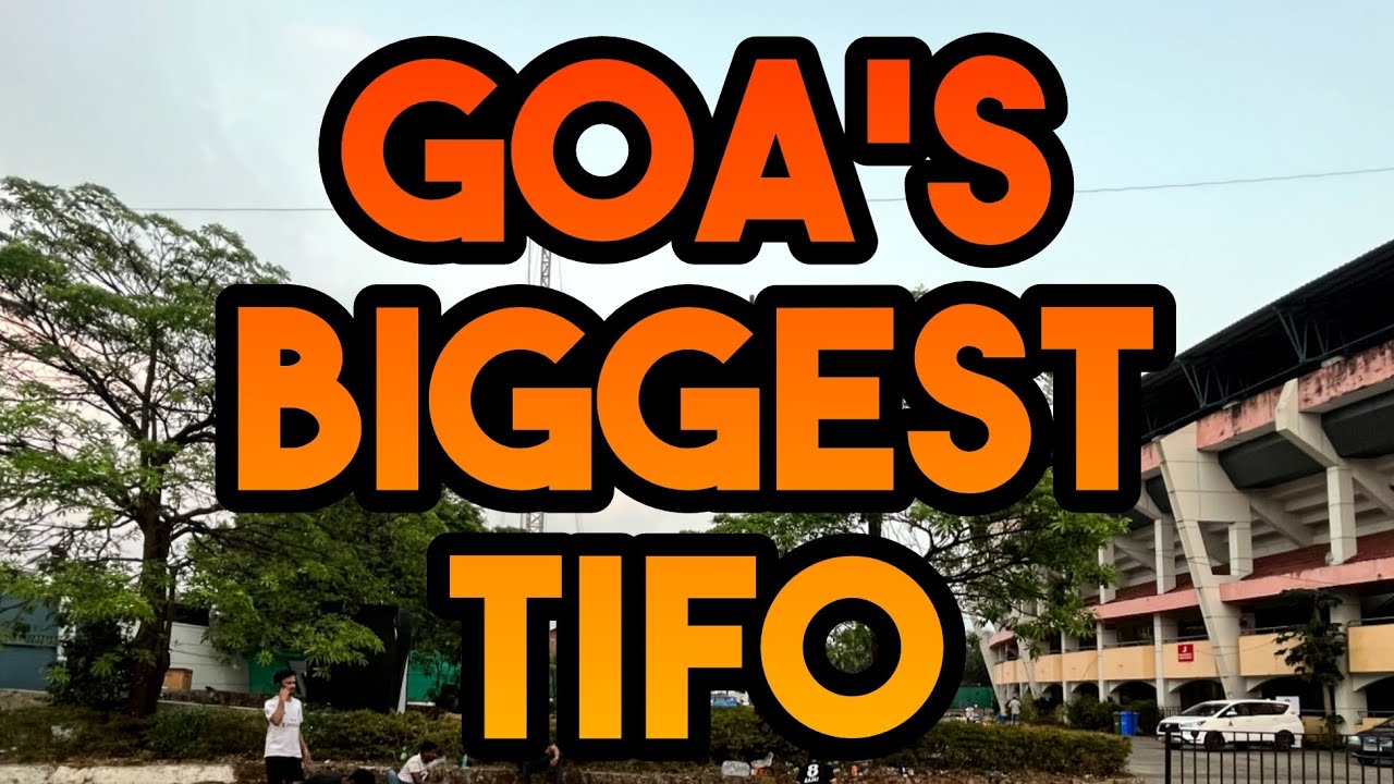 Goa's Biggest Tifo | The Making | FC Goa