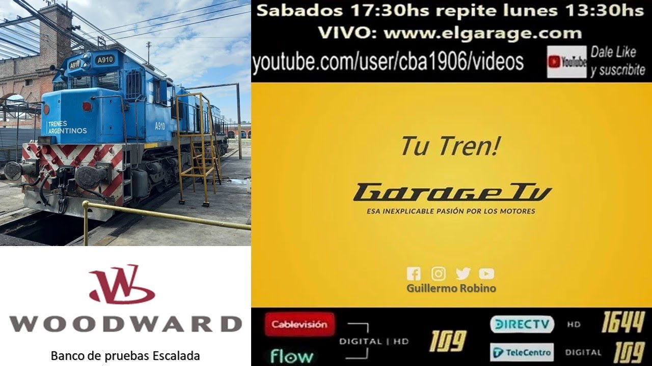 PROGRAMA 24 Regulador Woodward prueba en banco Temporada 2022