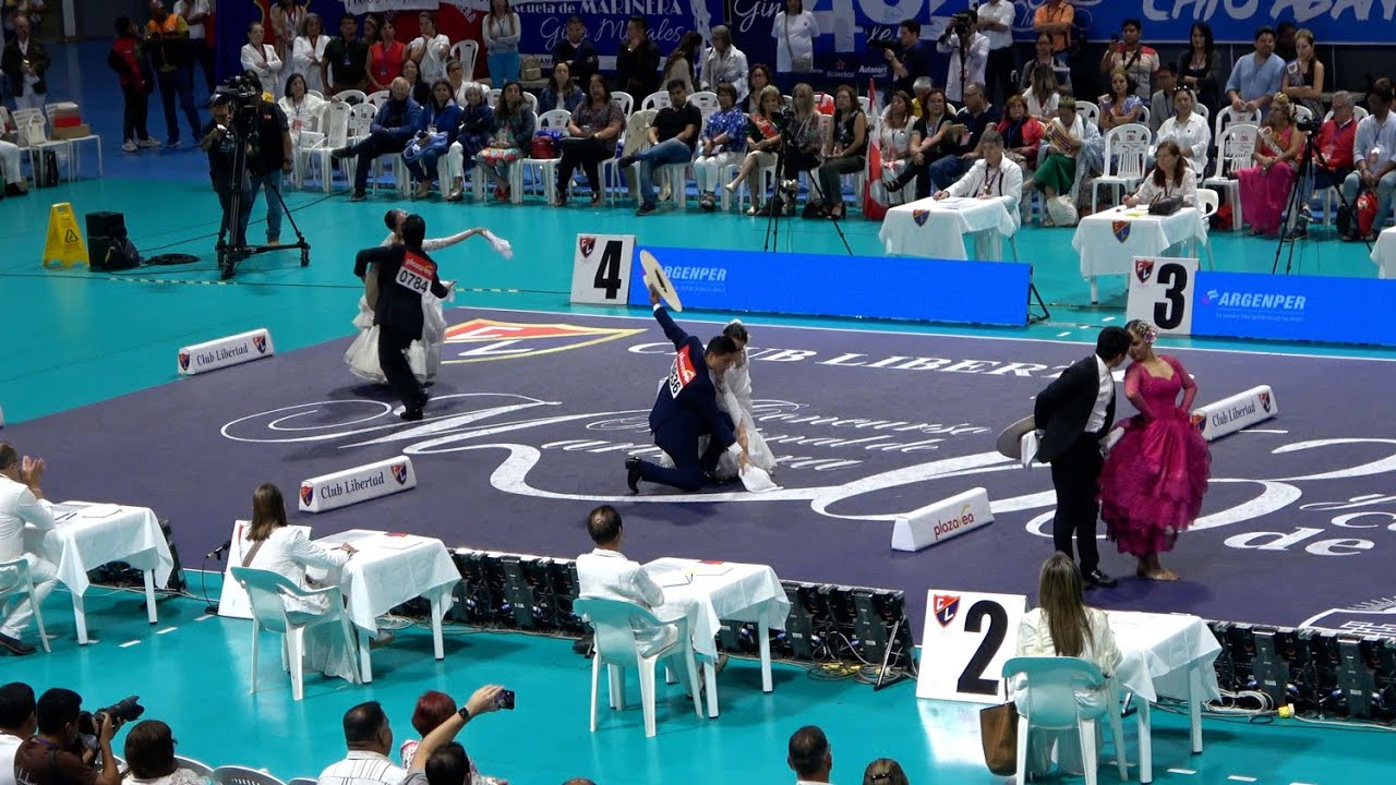 Final Final Adulto. Concurso Nacional y Mundial de Marinera 2023. Campeones Desirée y Jean Pierre