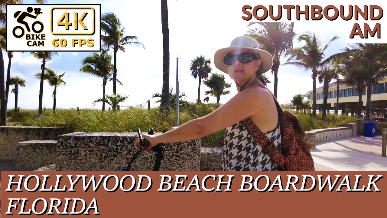 Bike Tour:  Hollywood Beach Boardwalk, Hollywood, Florida