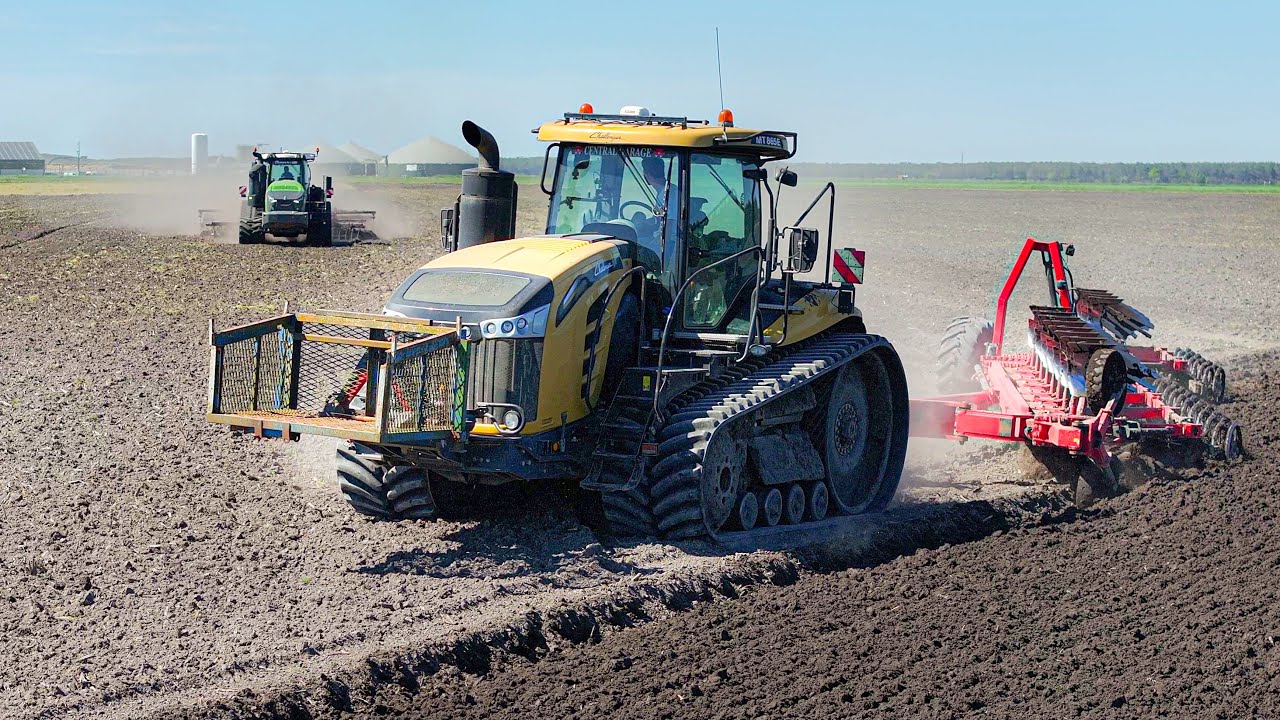 Soil Preparation | 2X FENDT 1000MT + Challenger 865E | XXL MACHINERY in France