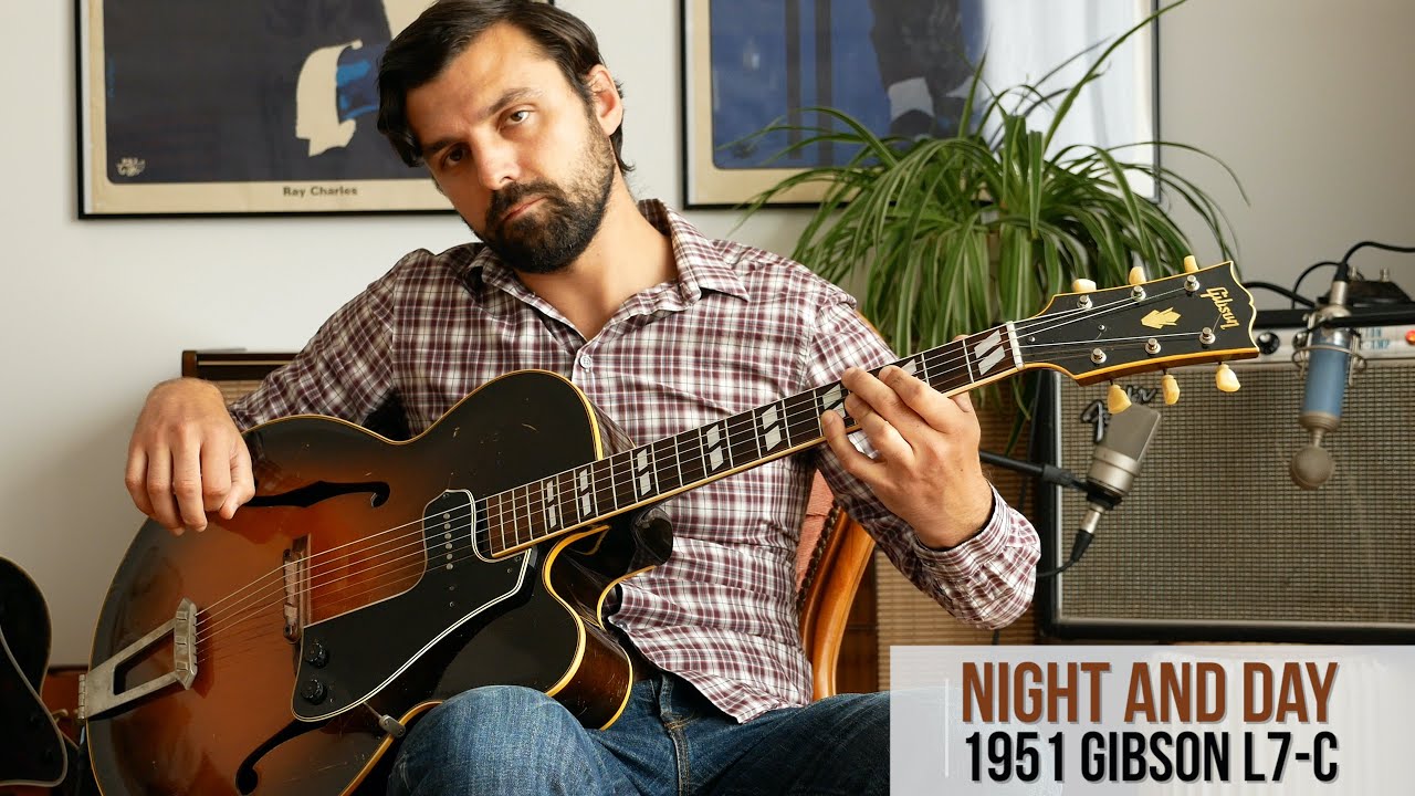 AS34/2 - Night and day - Electric Gibson L7-C Mccarty - Cole porter