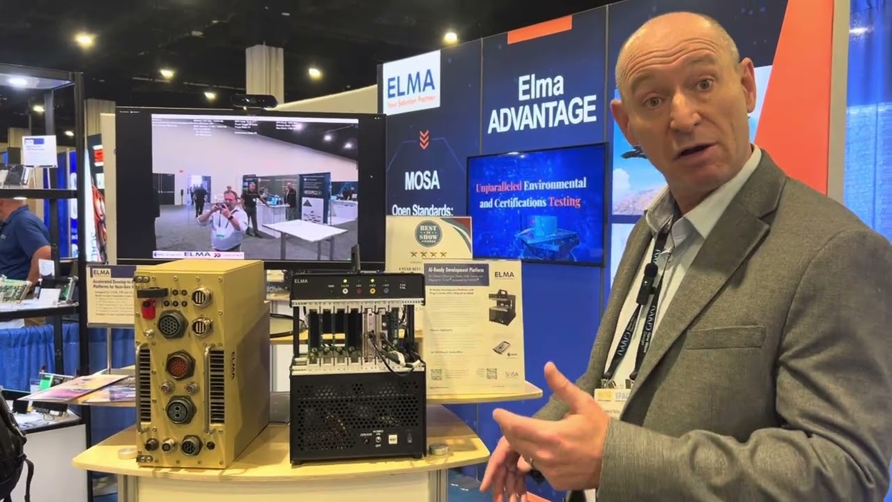 Elma Electronic's new AI Ready Development Platform showcased at MOSA Summit