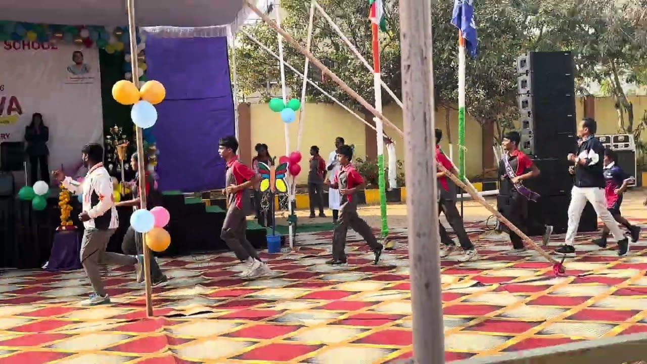 Sports day celebrations #vignan school #