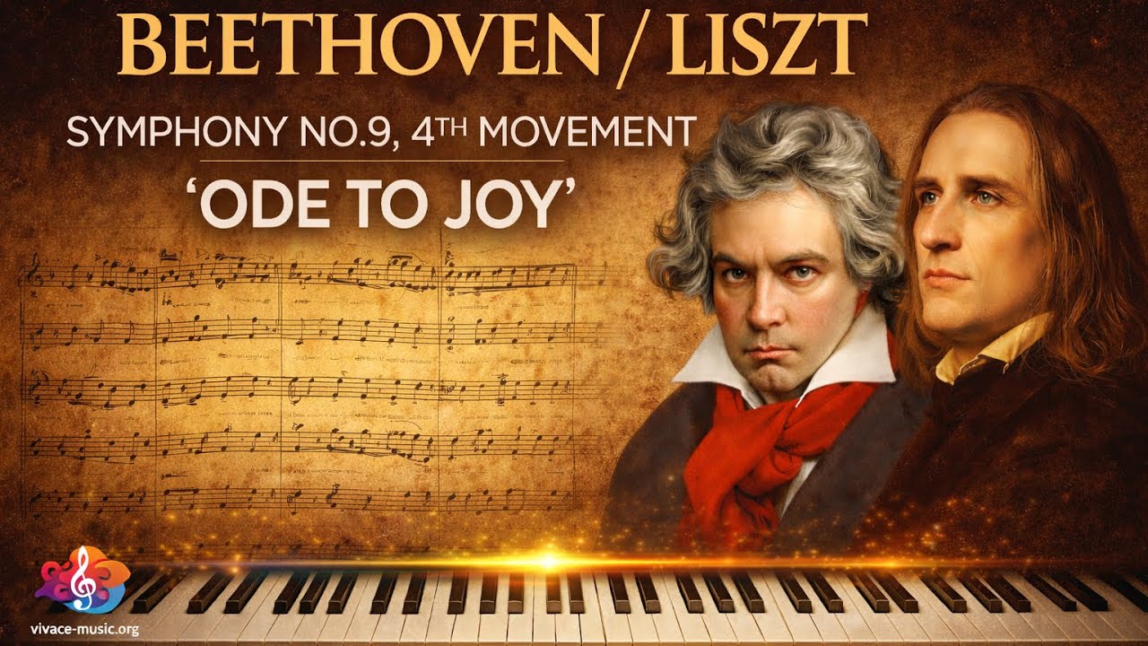 Beethoven / Liszt – Ode to Joy (Piano Version) | Epic & Emotional 🔥🎶