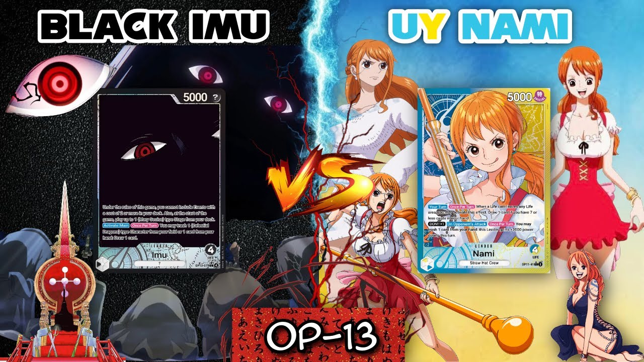 [OP13] Imu vs. UY Nami (POV) One Piece TCG {Locals: Round 2}