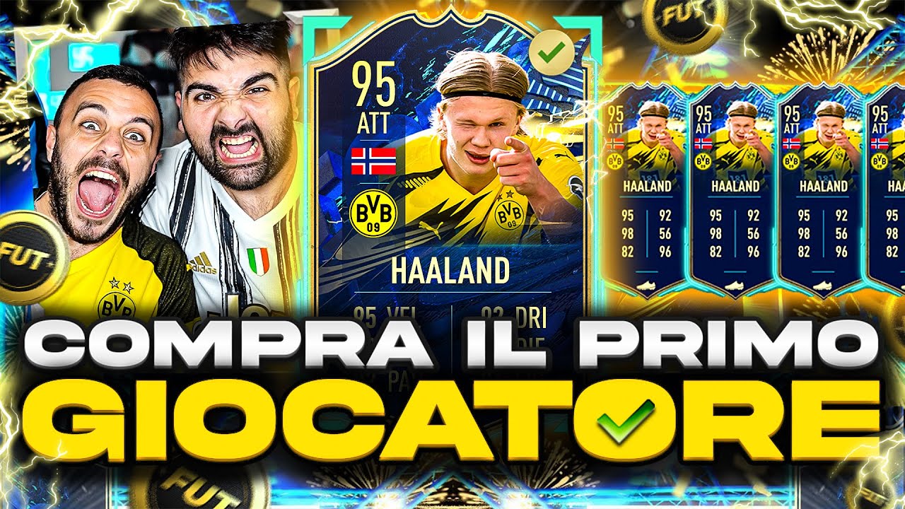 HÅLAND 95 TOTS!!!!!!! COMPRA IL PRIMO GIOCATORE! FIFA 21 ITA
