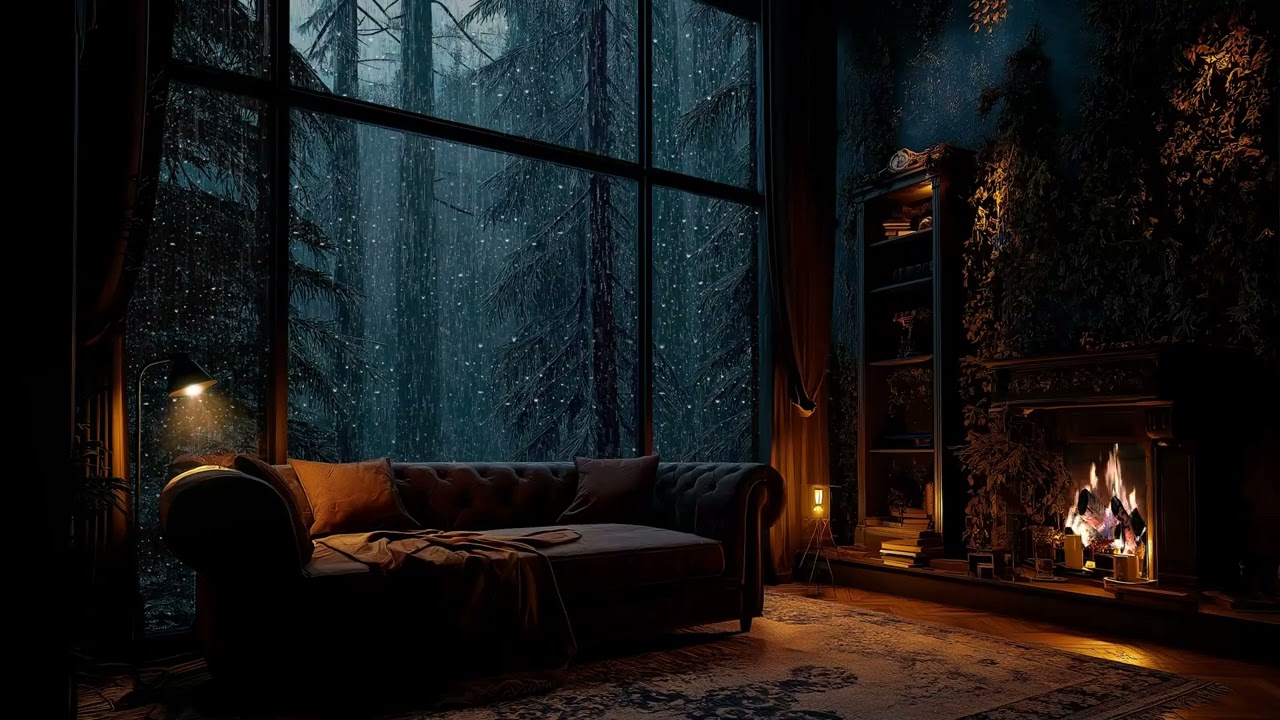 3 Hours of Forest Rain & Sleep Music 🌧️ Deep Relaxation for Better Sleep