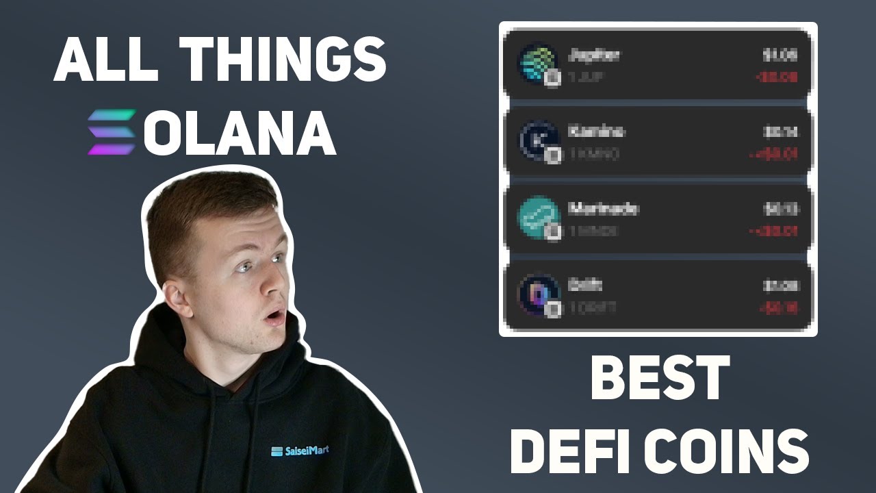 Top 4 Solana DeFi Coins You MUST Own for This Bull Run!