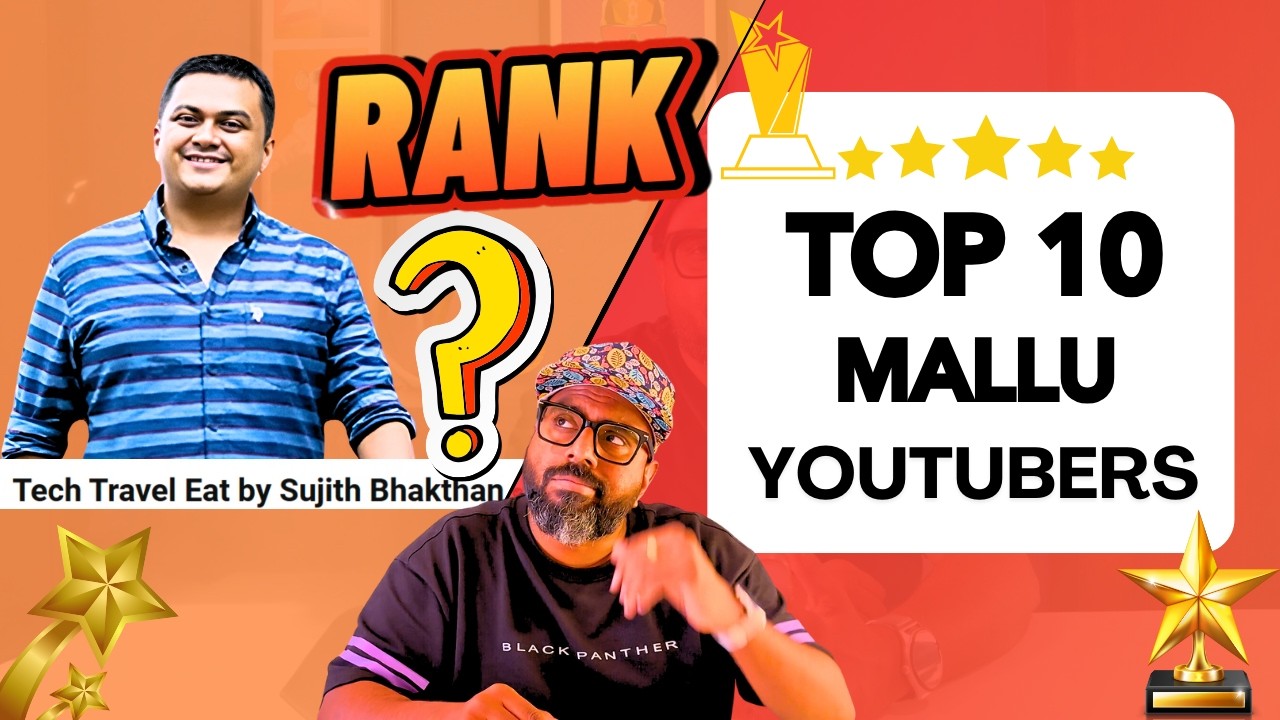 Top 10 Youtubers In Kerala 2024: Ranking the richest Youtubers.