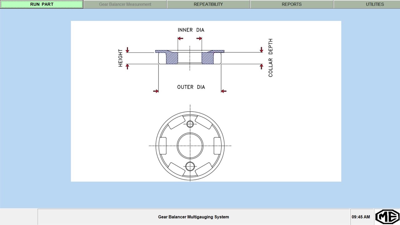 Multigauge for Gear Balancer Inspection I Gantry Operated I Metrology Equipment Private Limited