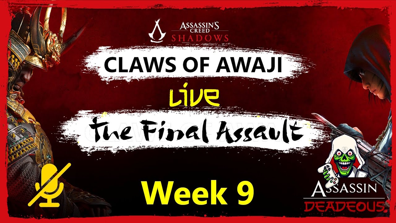 Assassin Creed shadows Claws of Awaji Week 9 the final assault