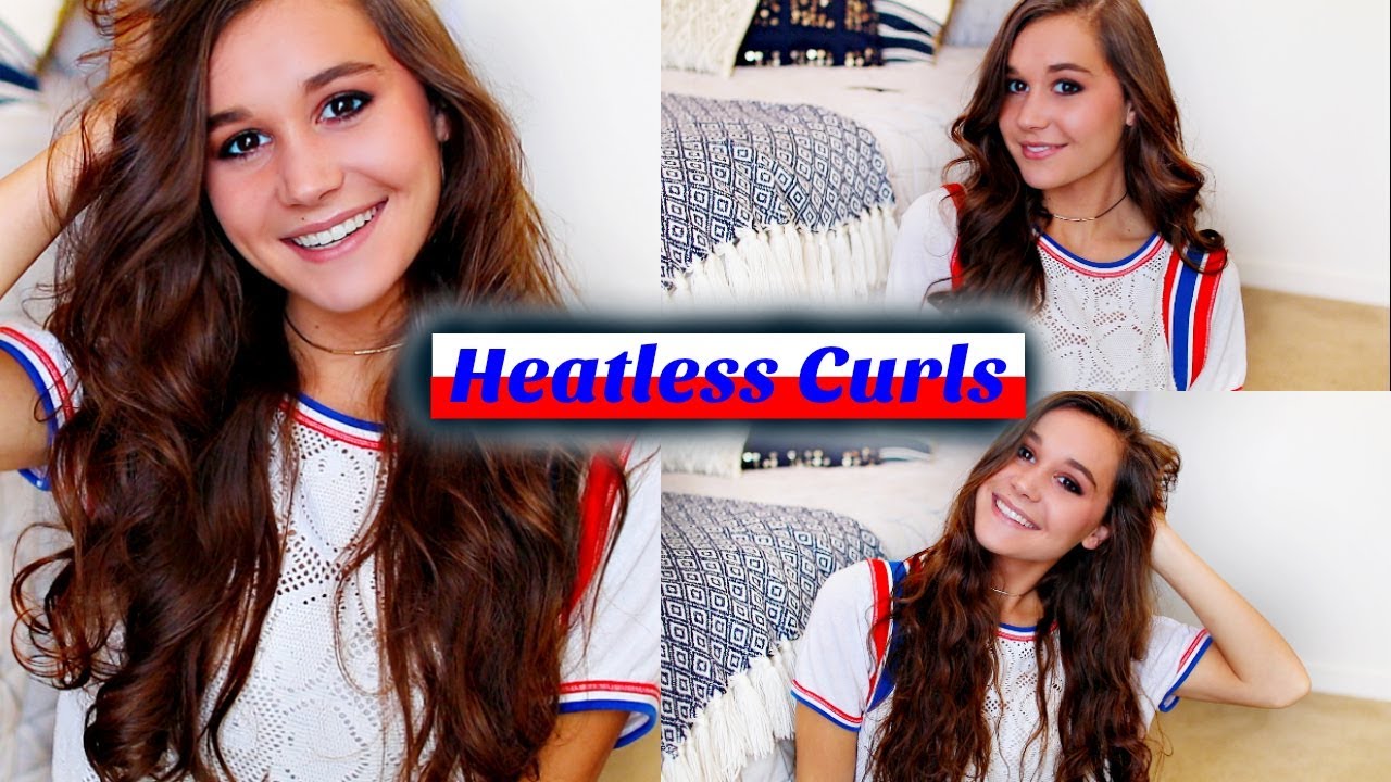 3 Quick and Easy Heatless Curls