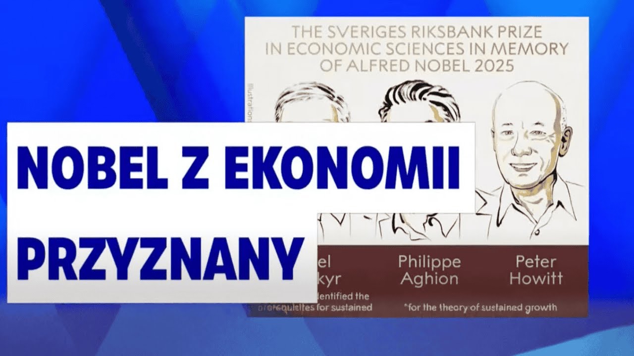 Nobel z ekonomii 2025: Innowacje napędzają wzrost gospodarczy