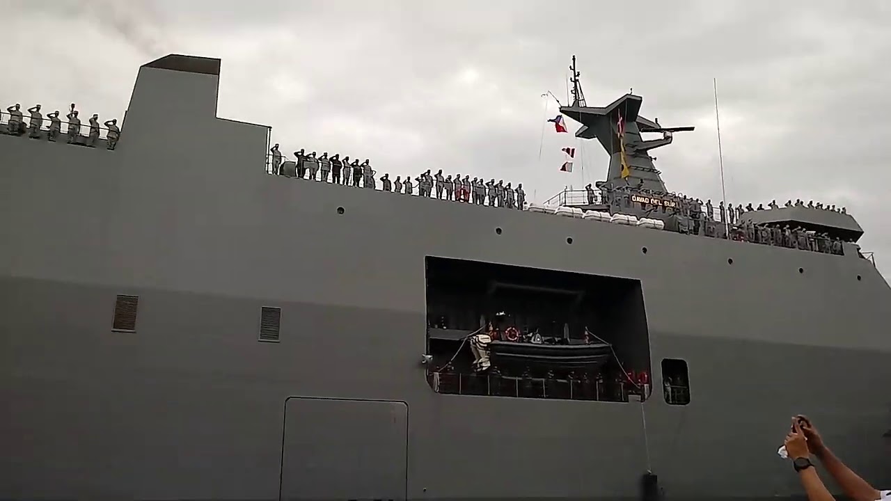 RIMPAC 2018, BRP DAVAO DEL SUR UNDOCKING