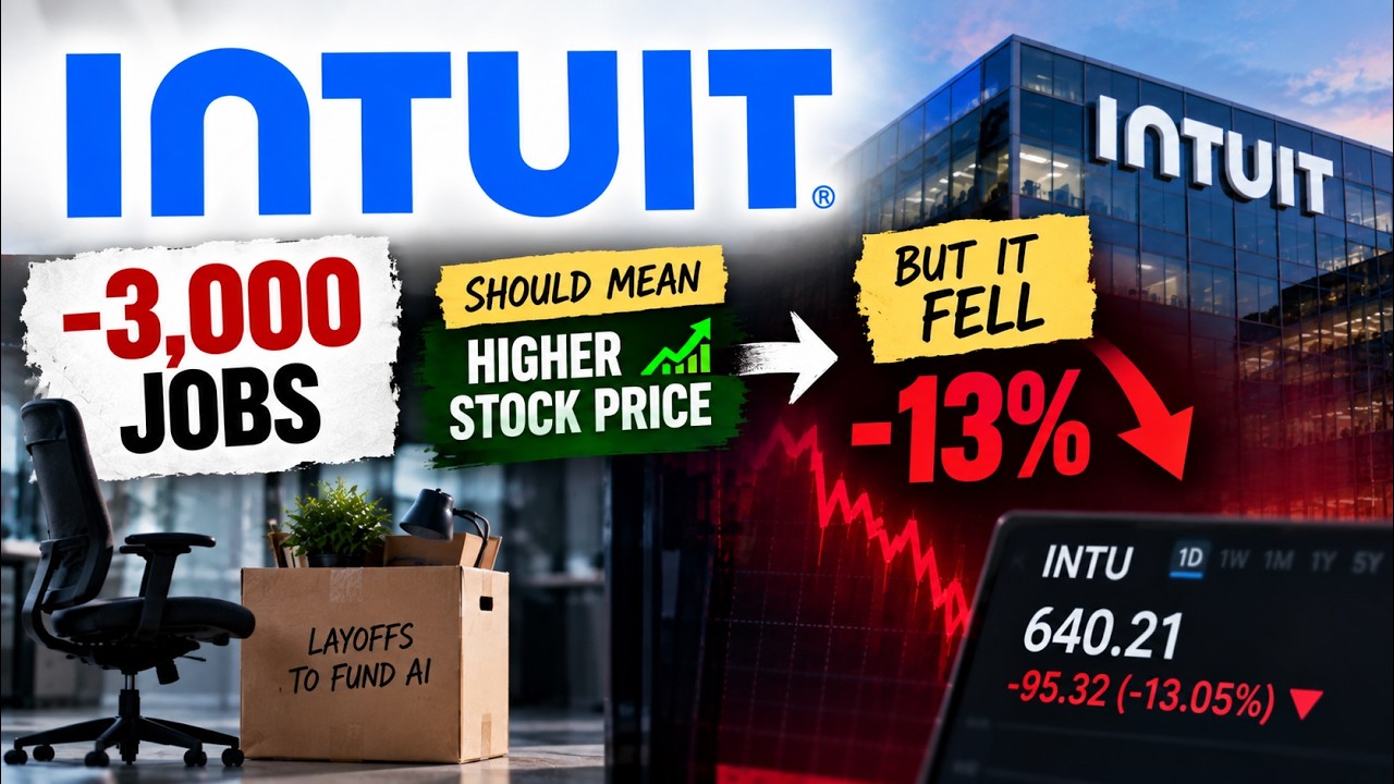 Intuit Cut 3,000 Jobs. So Why Did the Stock Fall?