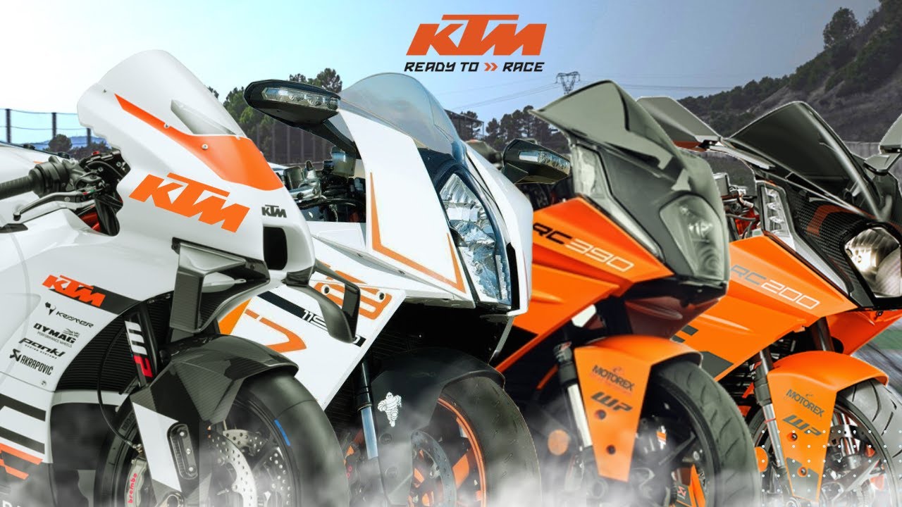 KTM RC125 RC200 RC250 RC390 RC8 1190 RC8C TOP SPEED 2025