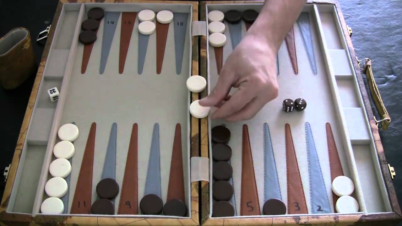 Beginner Backgammon Tutorial - 3 - Hitting and Re-Entering