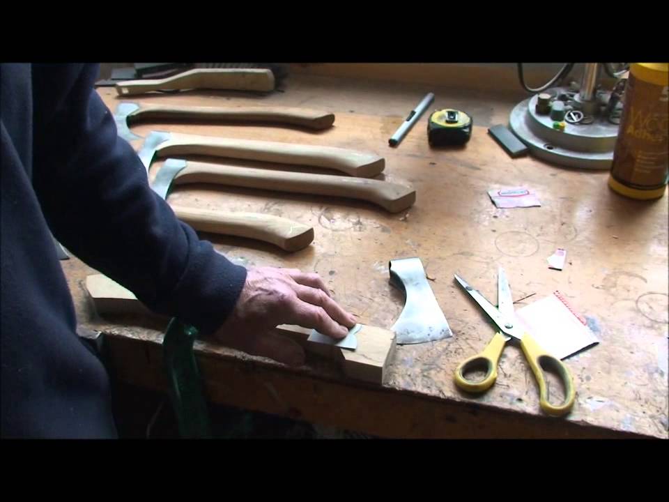 Viking style axe fitting an Ash Handle.