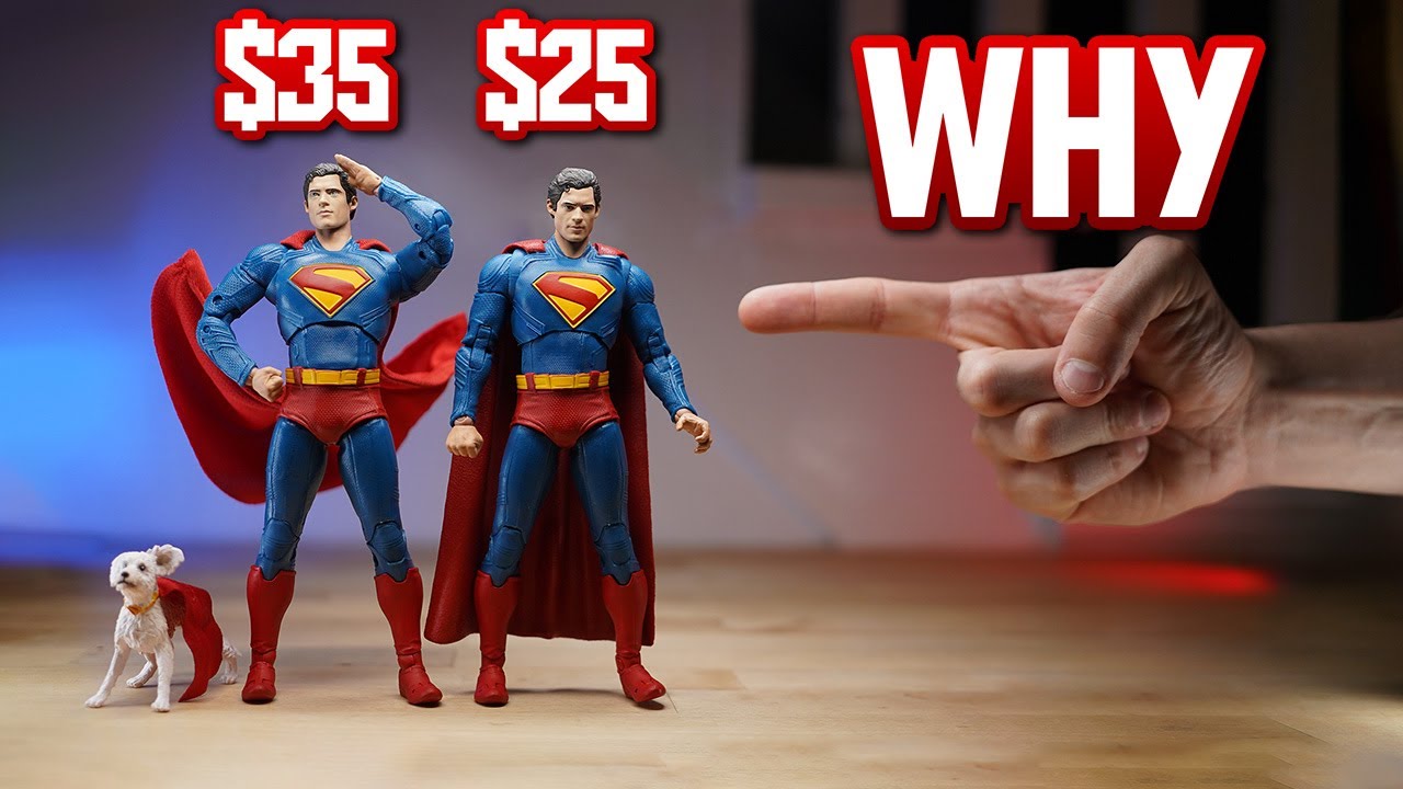 The new Superman Figures are AWESOME. But what's the difference? - Shooting & Reviewing