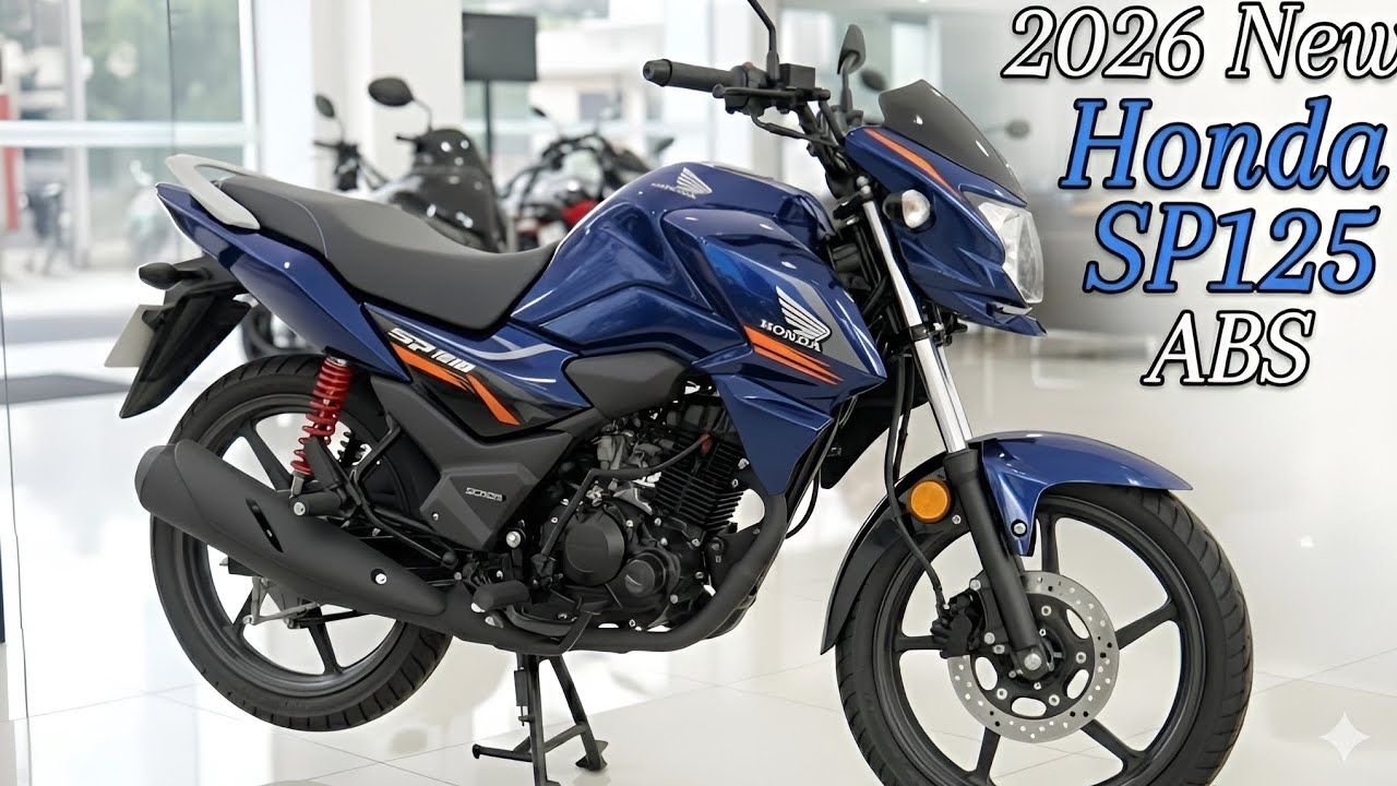 2026 Honda SP125 ABS Finally Launched 🚀 | New Look, New Features & New Design Revealed.