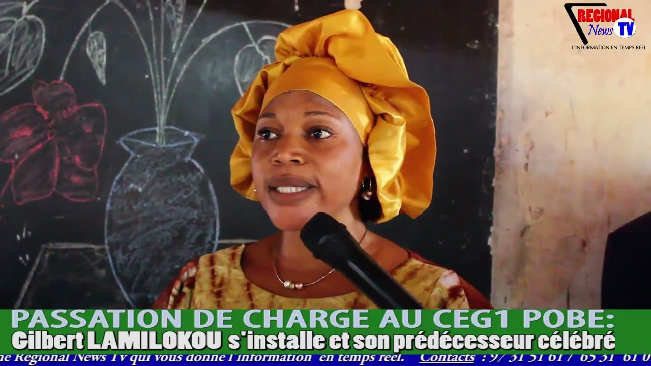 PASSATION DE CHARGE AU CEG1 POBÈ : Gilbert LAMILOKOU prend les rênes et son prédécesseur célébré