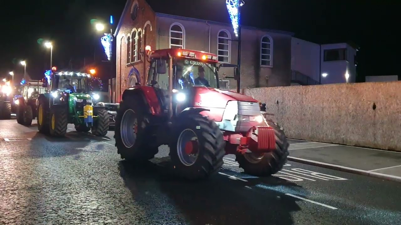 Ballymoney Annual Christmas Tractor & Truck Run 2024.