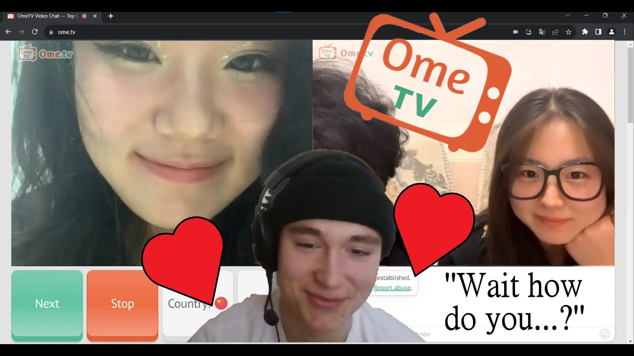 ''Come to China I'll show you around'' ││Speaking Mandarin on OmeTV🙊││