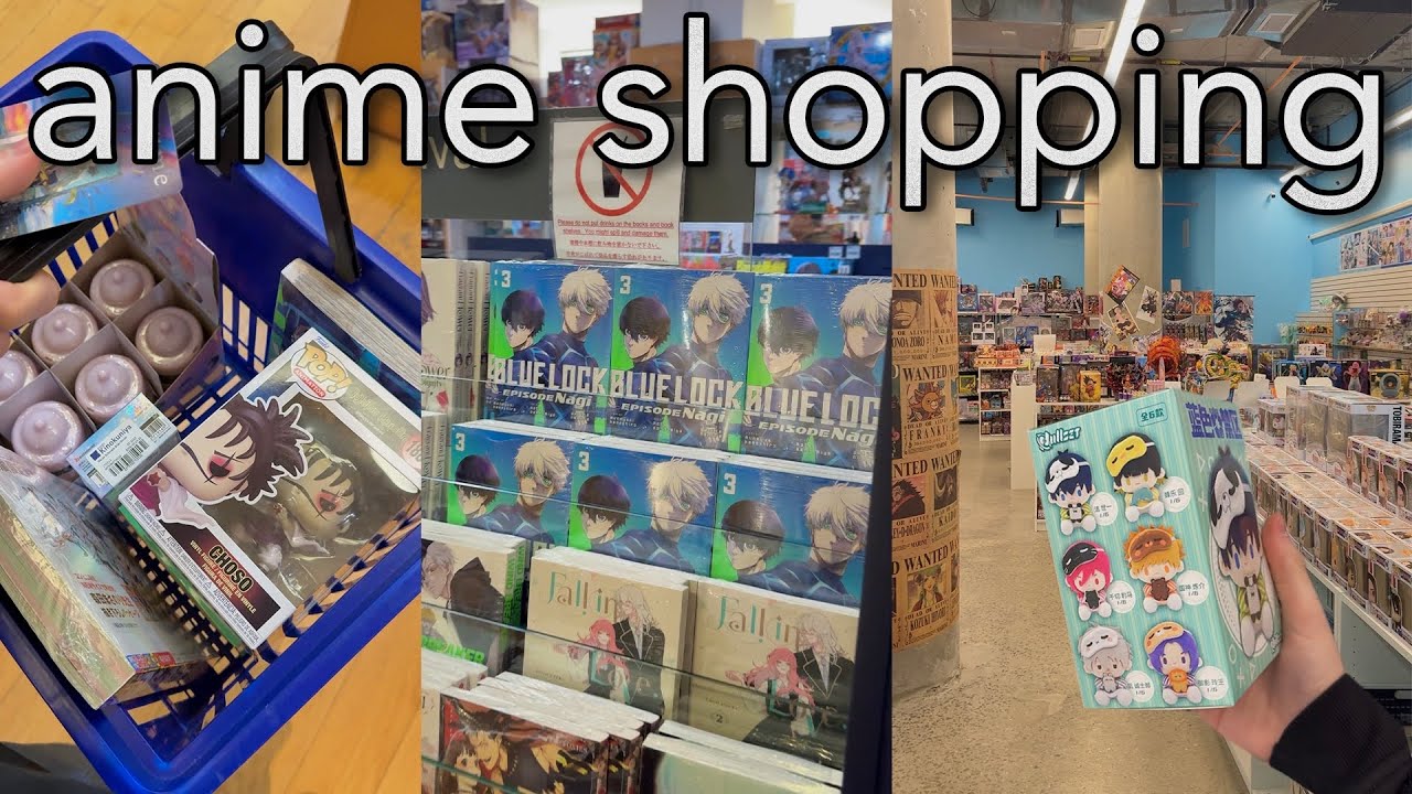 anime shopping nyc: figures, blindboxes, manga