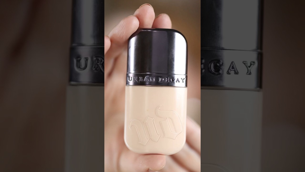 NEW Urban Decay Face Bond foundation review & wear test 48 yr old oily skin