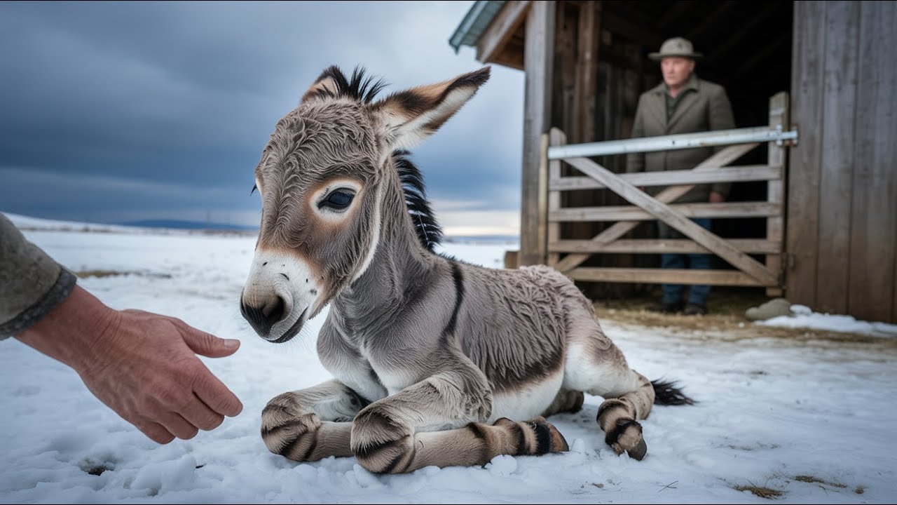 A Newborn Oregon Donkey Was Sent to the Wrong Farm in the Winter of 1885 —Widow Him Changed History