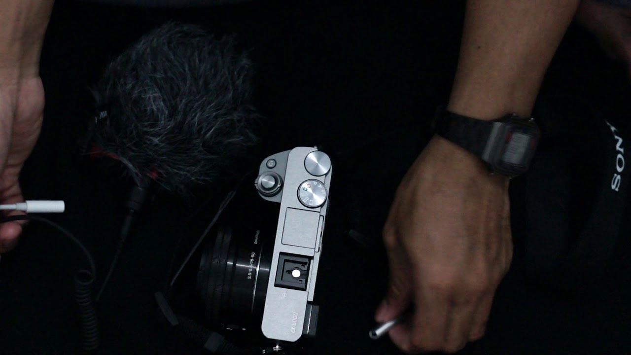 Solution of Sony A6000 Microphone with BOYA BY MM1 (experiment)