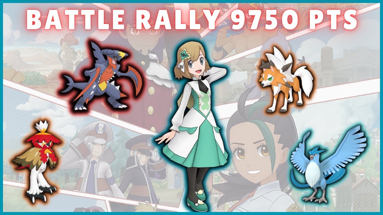 New Personal Best! Battle Rally 9750 Points | Pokemon Masters EX