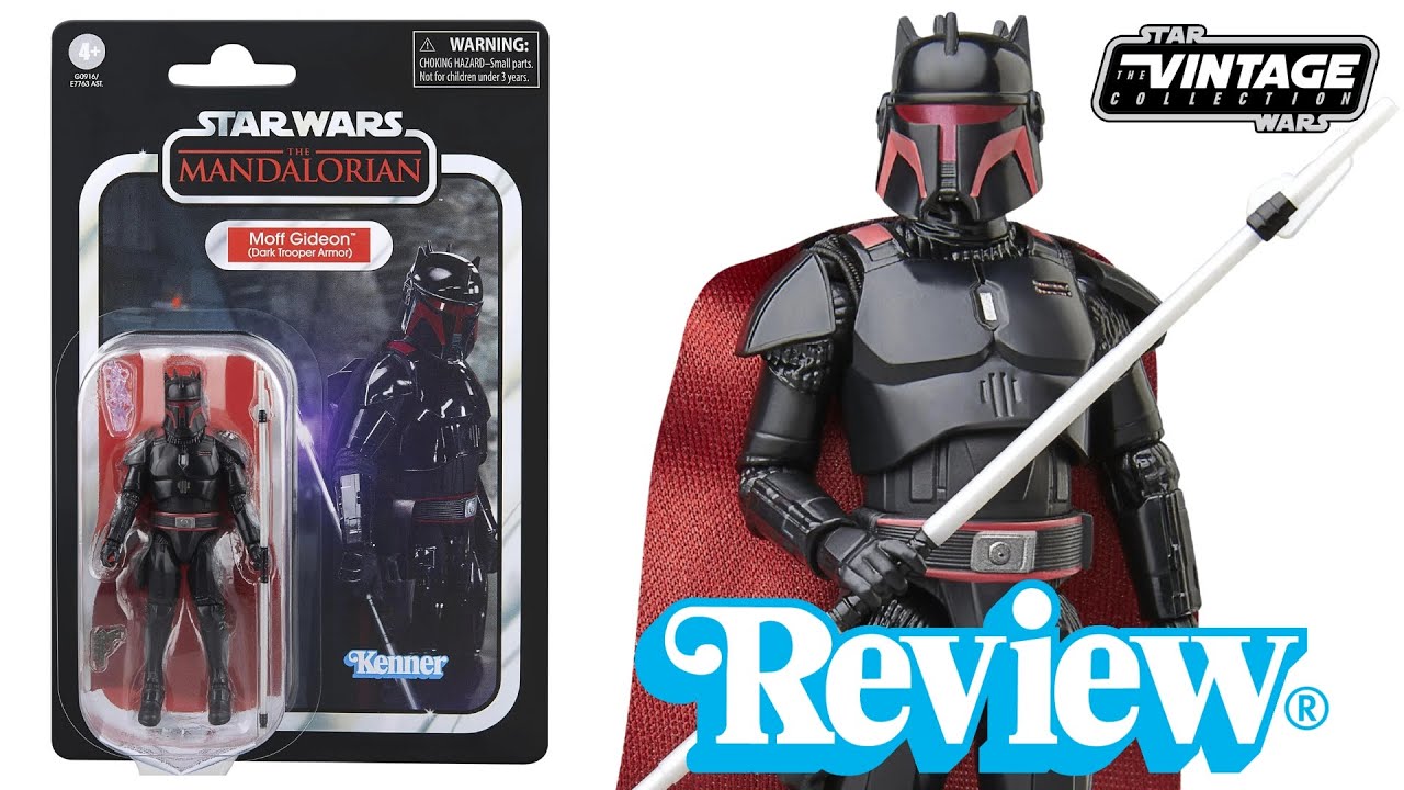 Star Wars The Vintage Collection Moff Gideon (Dark Trooper Armor) VC368 Review!