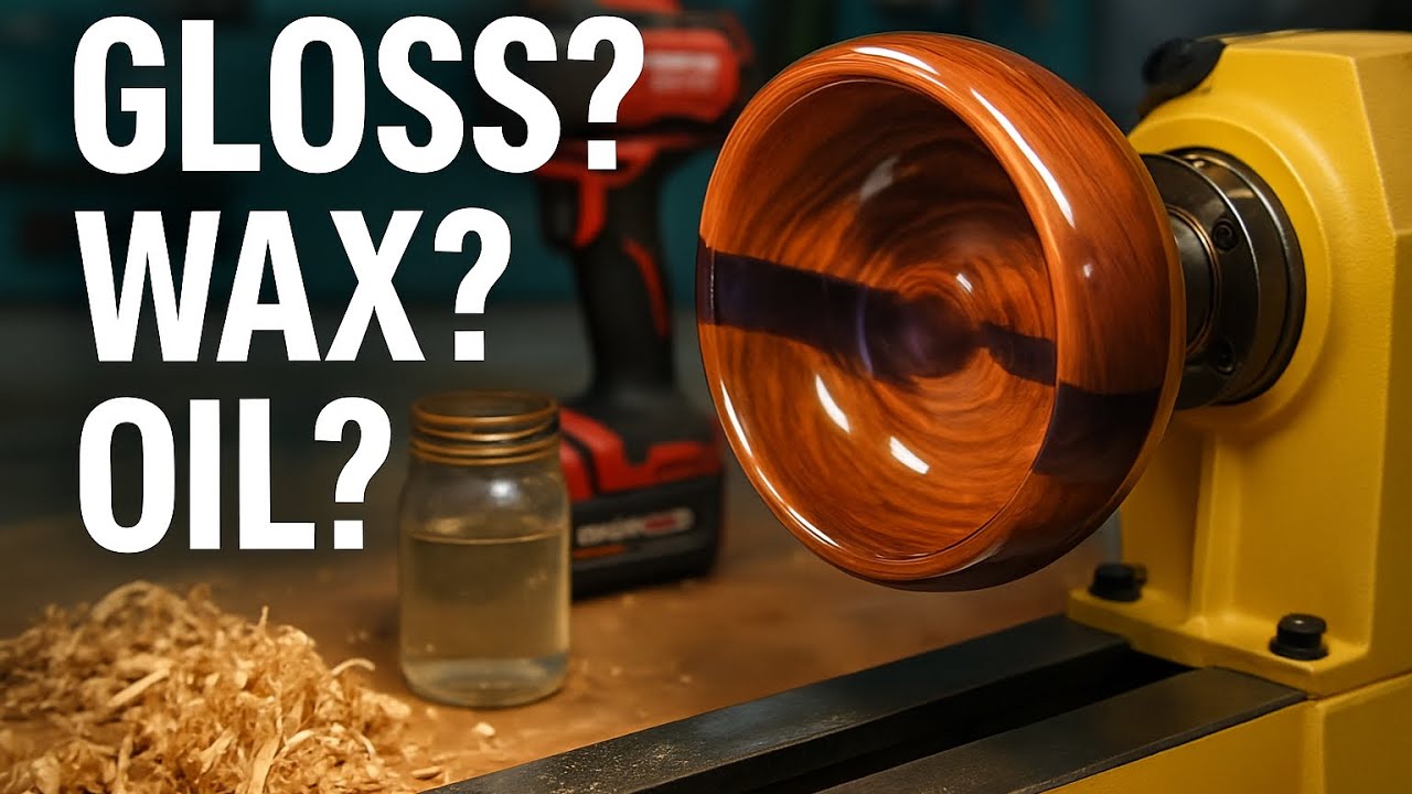 Lathe Finishes That Make Wood Pop!