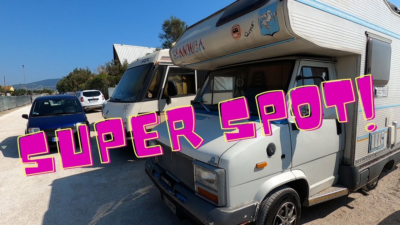 CAMPER in SOSTA LIBERA Fronte MARE