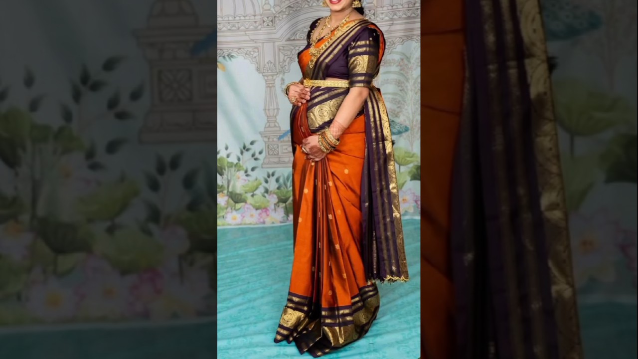 Vintage Kanjivaram silk saree 