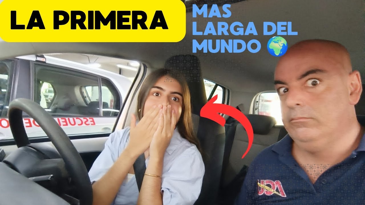 CLASE de CONDUCCIÓN con MARTINA / CASI EXPLOTA el VOLKSWAGEN UP en PRIMERA 😱