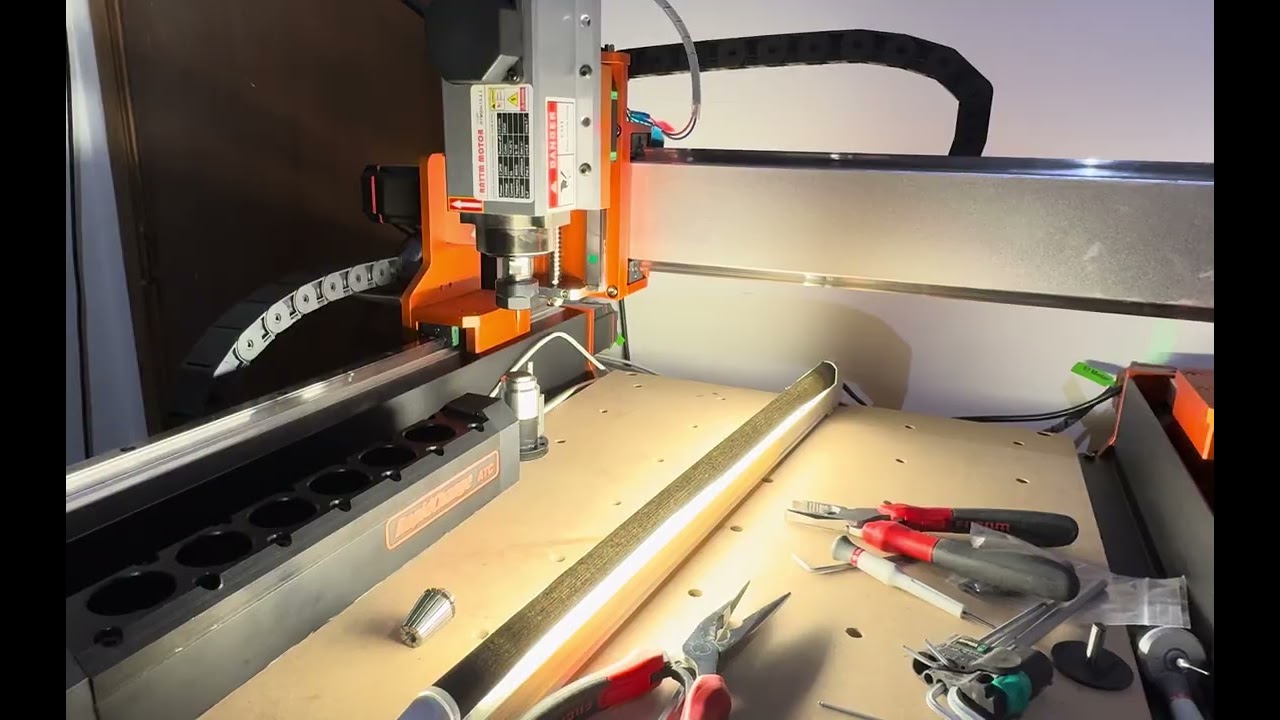Premier test de position du rapidchange atc sur une foxalien xepro