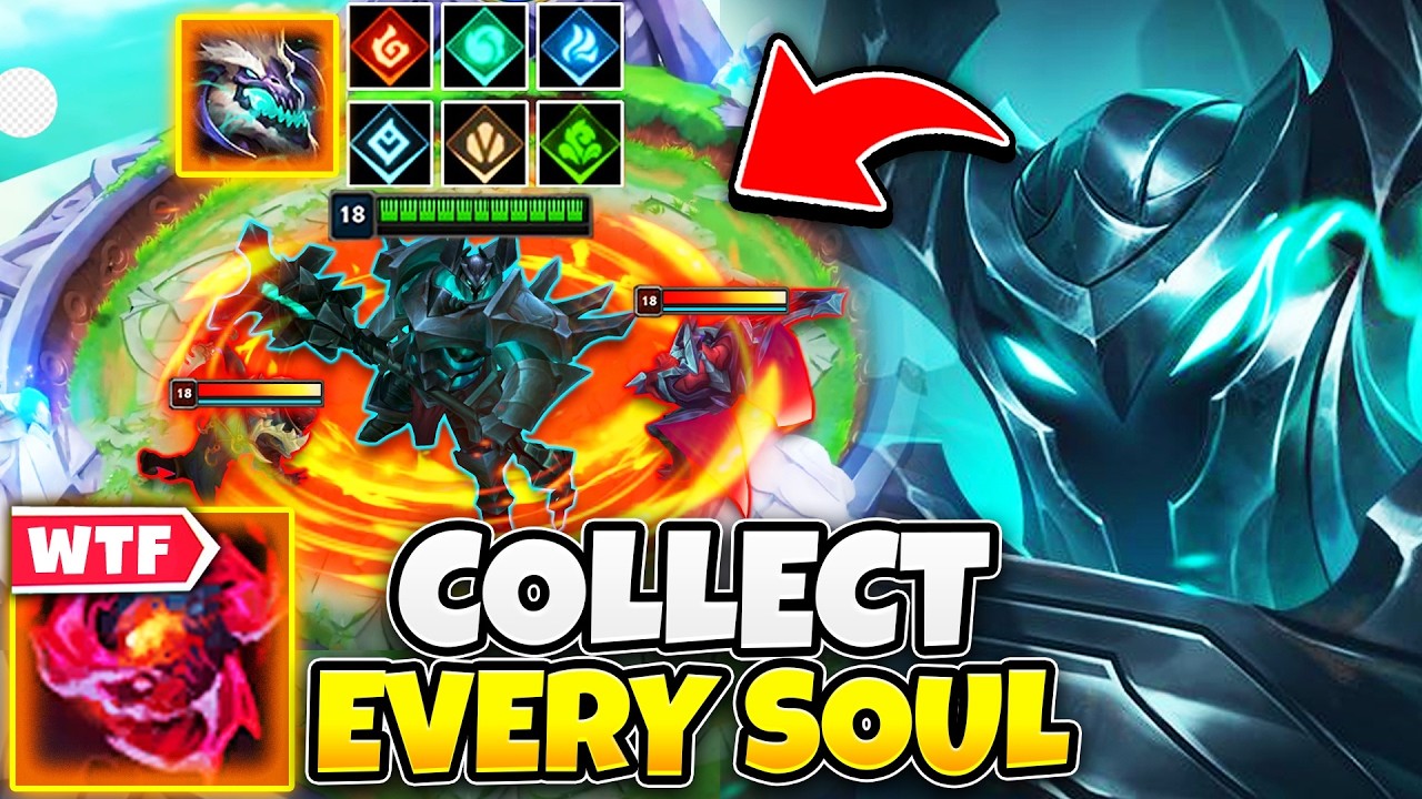 When Mordekaiser collects ALL 7 DRAGON SOULS in Arena... (GUARANTEED 1ST PLACE)