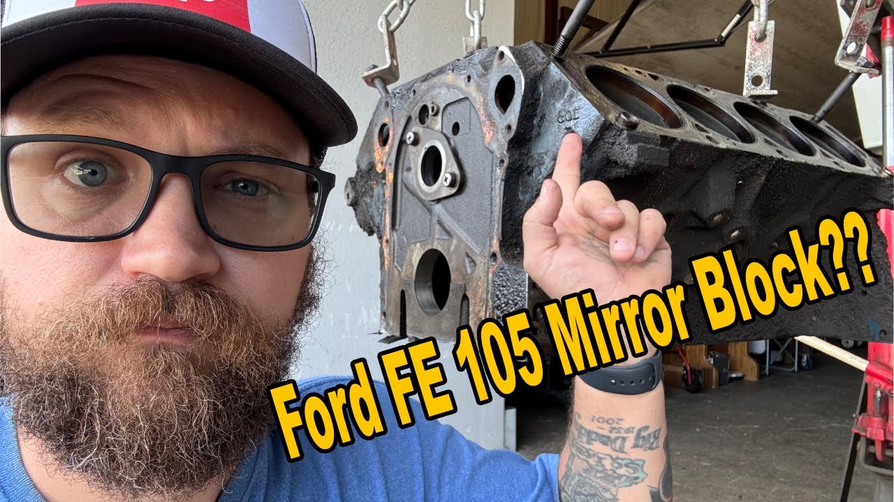 Ford FE 105 Mirror Block Explained: Variations & Identification Guide #ford
