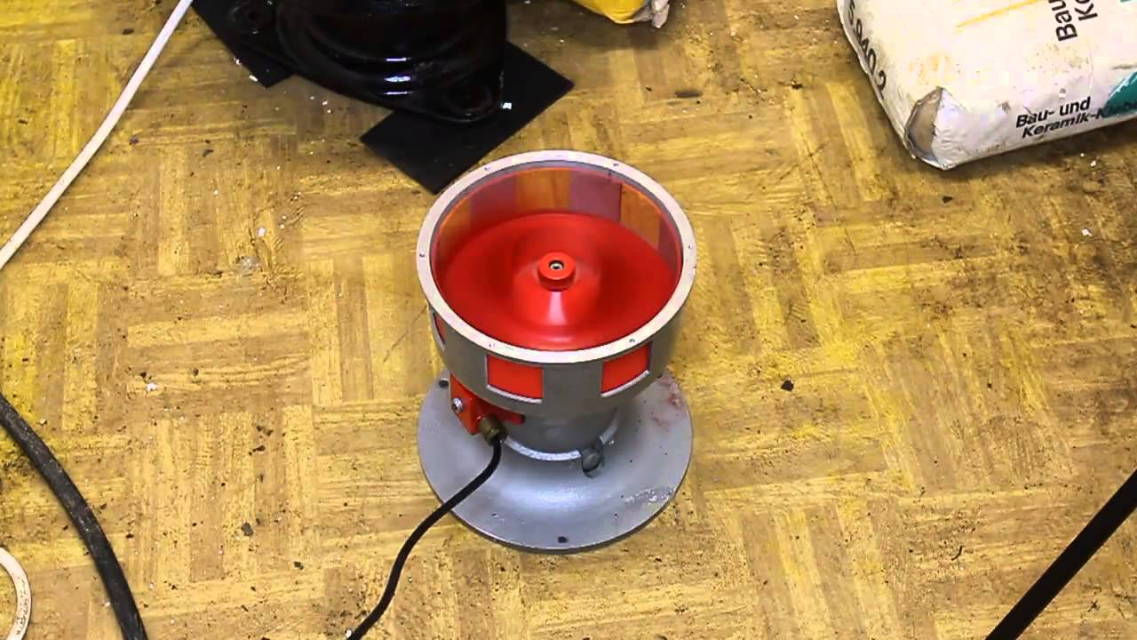 Sirene Probelauf Erso Indulux MS 20 / MS 20 siren test run
