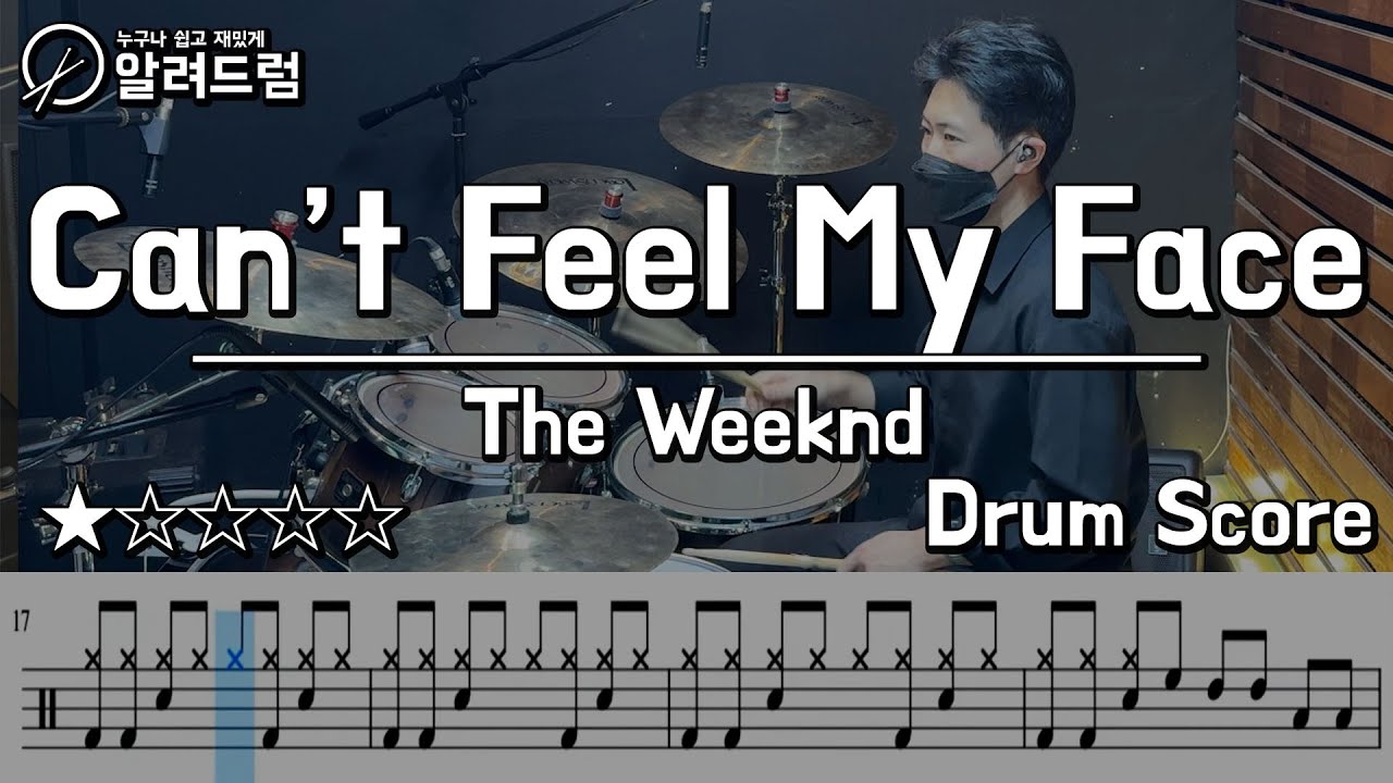 Can't Feel My Face - The Weeknd DRUM COVER