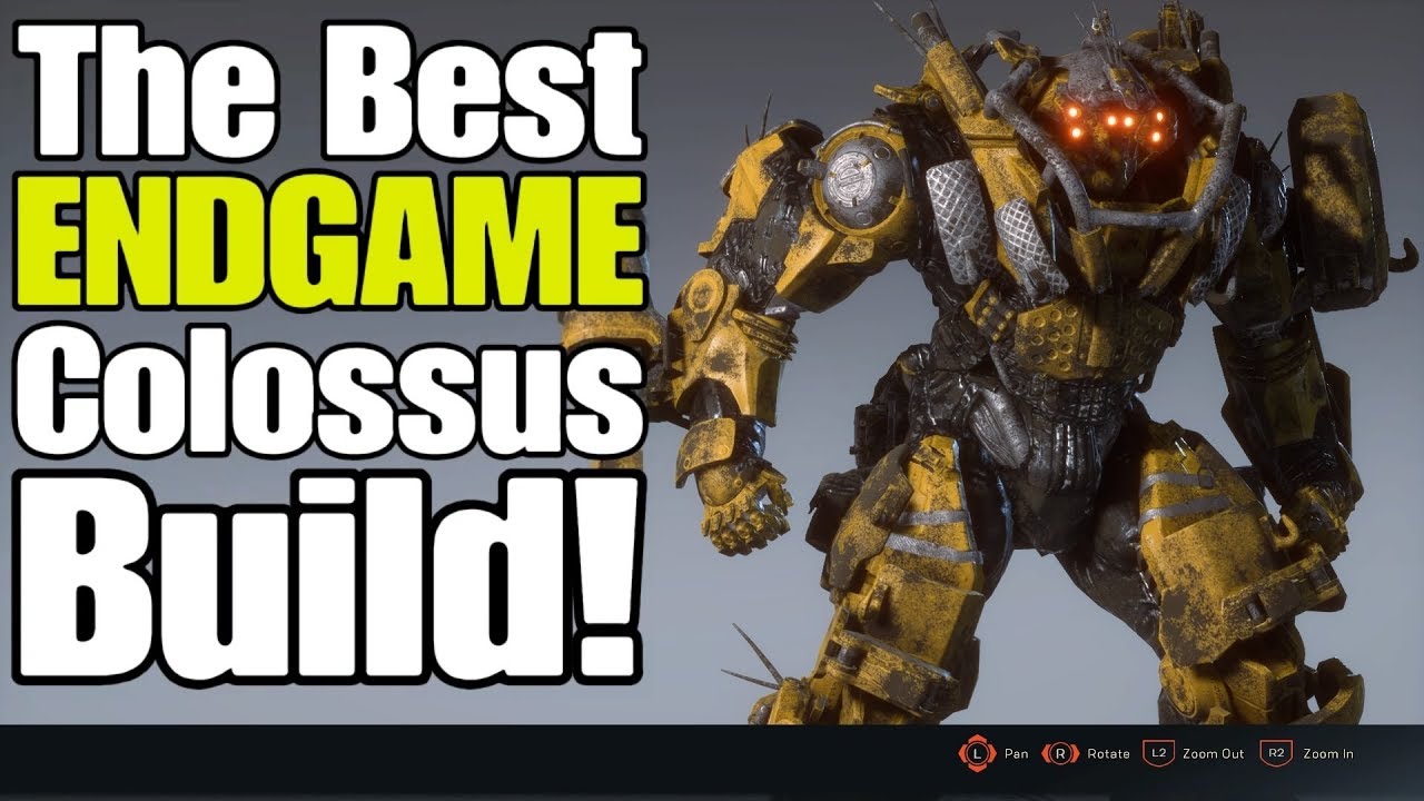 Anthem - The Best ENDGAME Colossus Build! (Melee Combo)