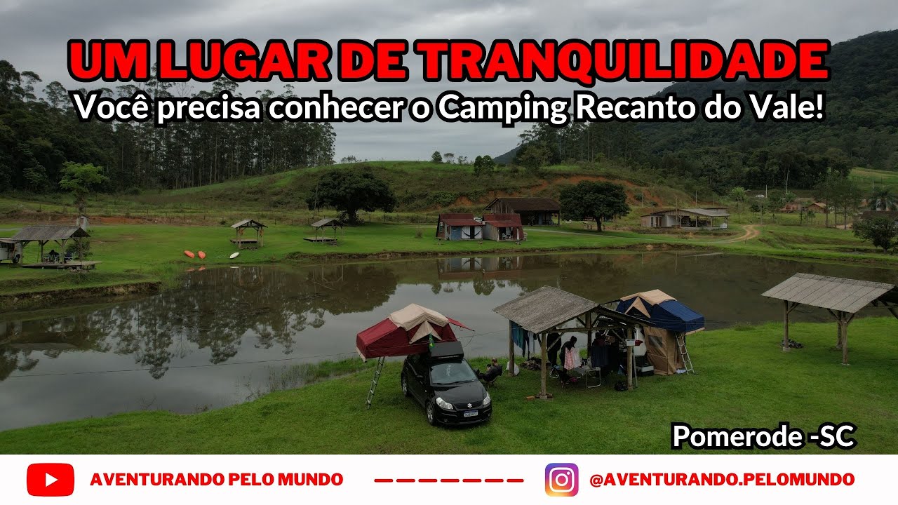 Camping e Pousada Recanto do vale na cidade de Pomerode - SC